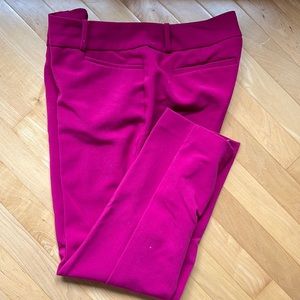 The Limited drew fit hot pink dress pant. Size 12. Like new